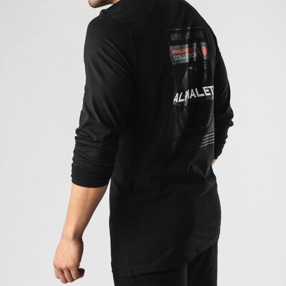 Alphalete Rhapsody Retro Long Sleeve - Rolling Stone - Small - NWT